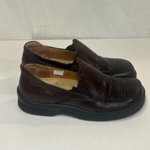 Footprints By Birkenstock Brown Slip On Loafers Leather Size 36 US 5.5